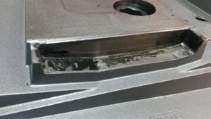 Before and After dry ice cleaning