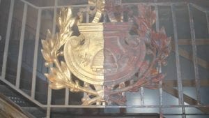 Restoration of historical emblem