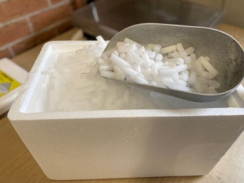 12mm dry ice nuggets for events and cooling